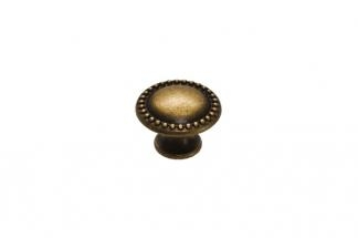 214AB000 Ручка-кнопка античная бронза